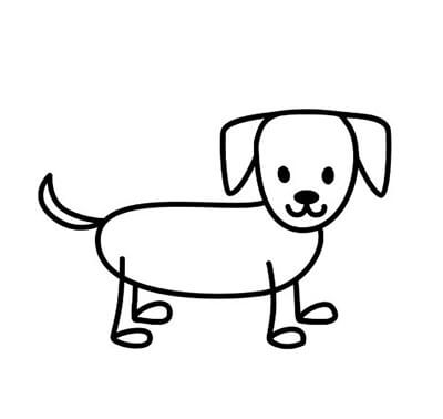 Idée de dessin de chiena 23