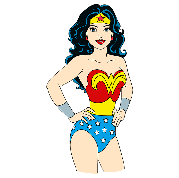 dessin-Wonder-Woman-etape-9
