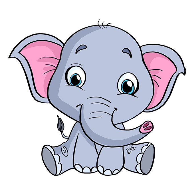 dessin-elephant-etape-8