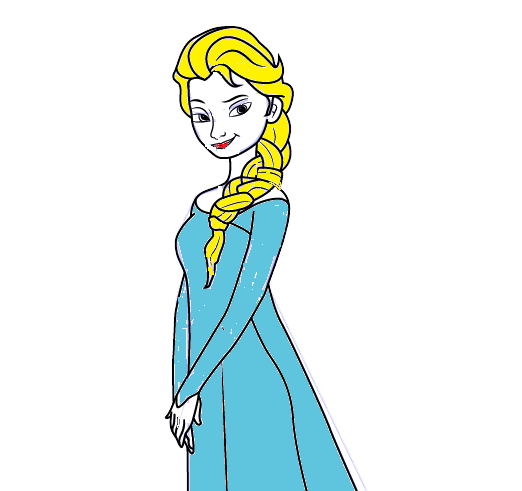 Dessin Elsa