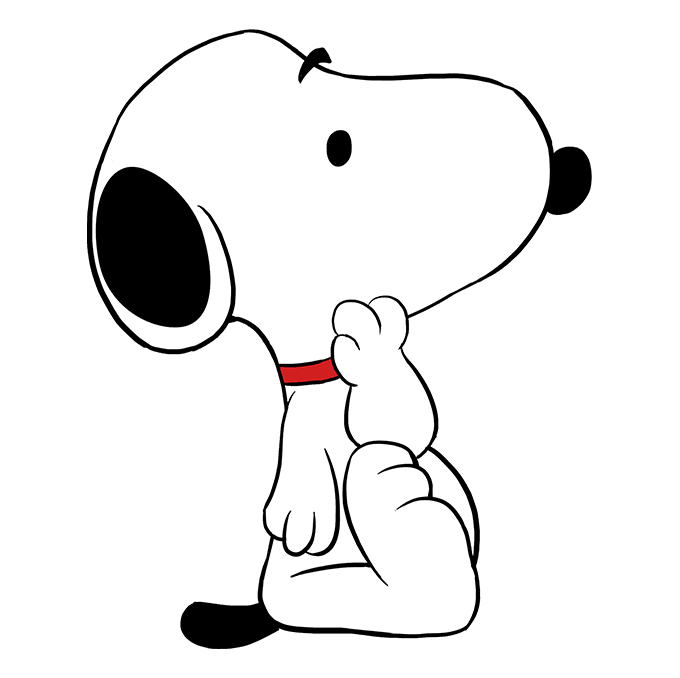 Dessin-Snoopy-etape-9