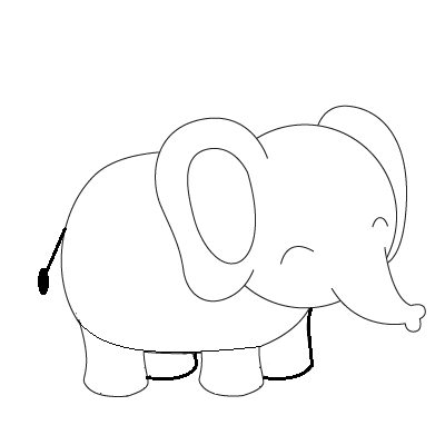 Dessin-elephant-etape-9