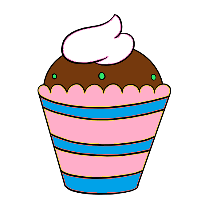Dessin Cupcake