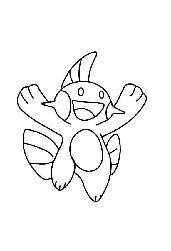 Dessin Pokémon Marshtomp