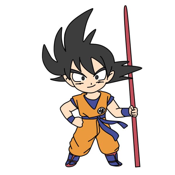 dessin-Son-Goku-etape11-4