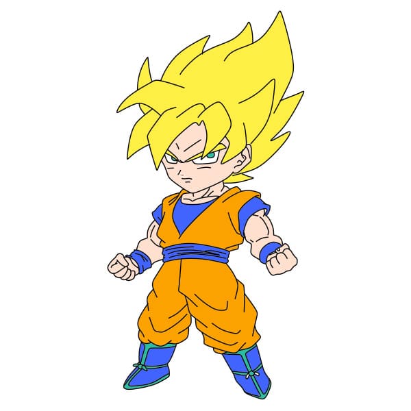 dessin-Son-Goku-etape13-3