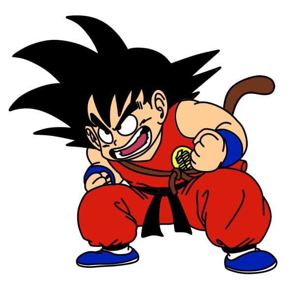 dessin-Son-Goku-etape16-1