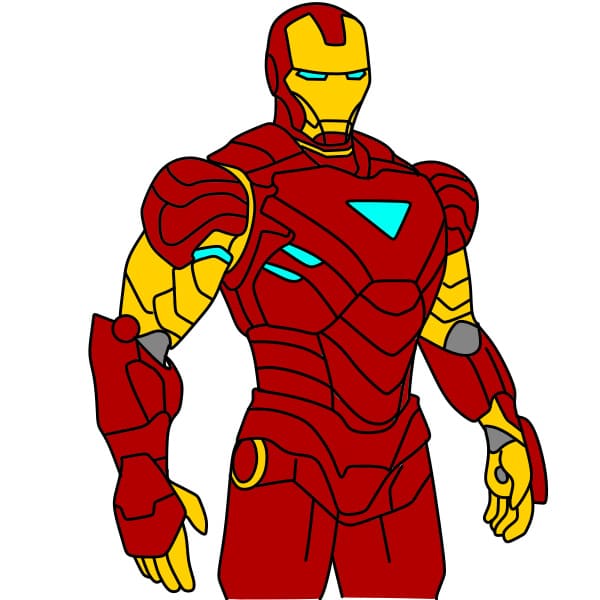 Dessin Iron Man