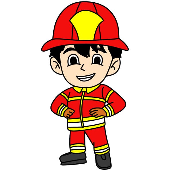 Dessin Pompier