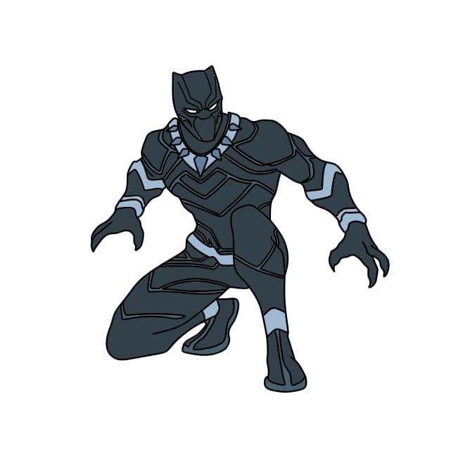 Dessin Black Panther