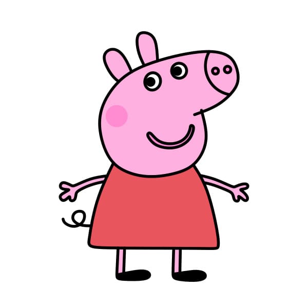 Dessin Peppa Pig