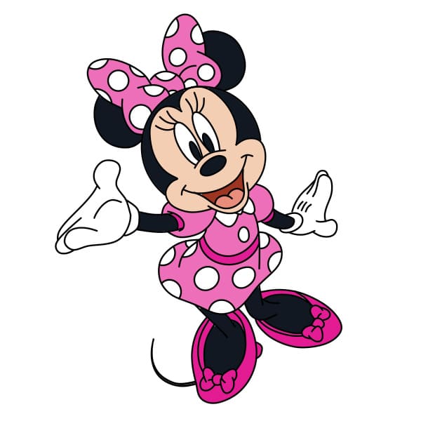 dessin-Minnie-mouse-etape14