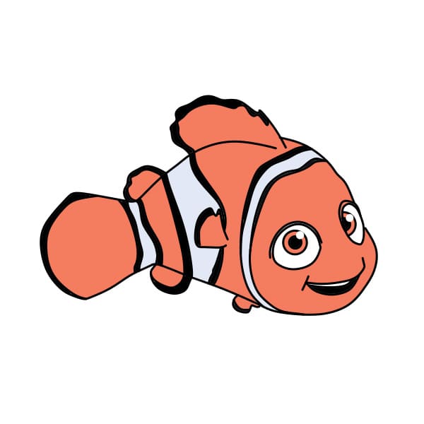 Dessin Poisson Nemo
