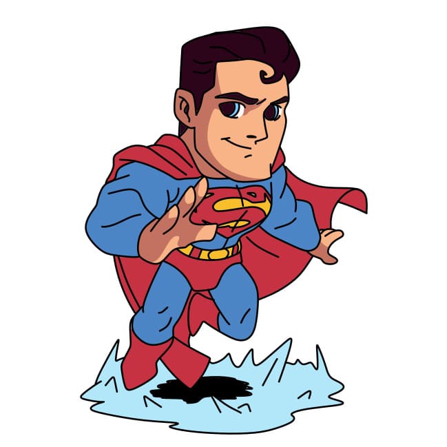 Comment-dessiner-Superman-etape13-1