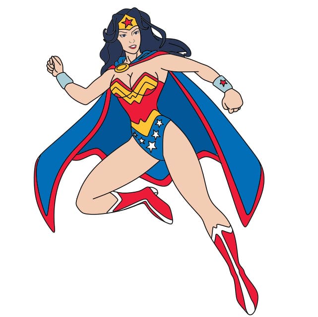 Comment-dessiner-Wonder-Woman-etape14