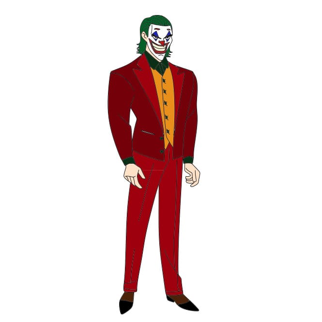 Comment-dessiner-le-clown-Joker-etape11-4