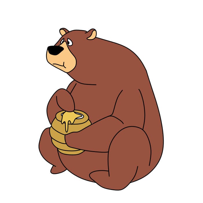 Comment-dessiner-un-ours-etape9-3