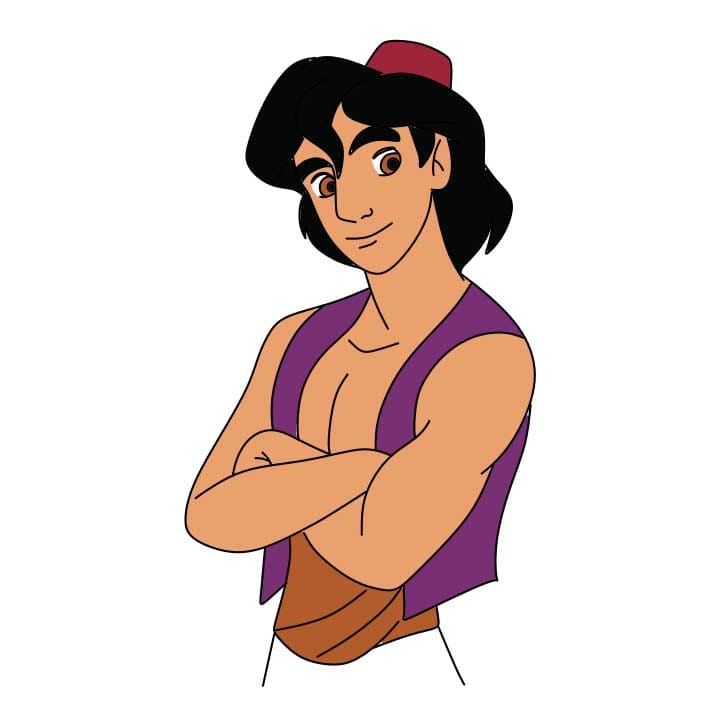 Comment-dessiner-Aladdin-Etape-8-5