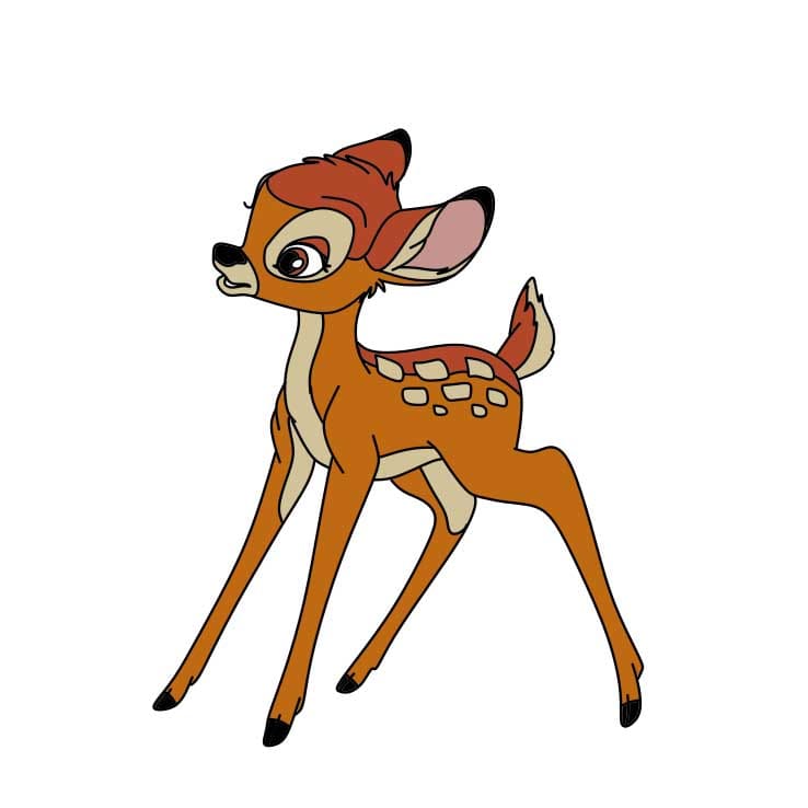 Comment-dessiner-Bambi-etape-9-2