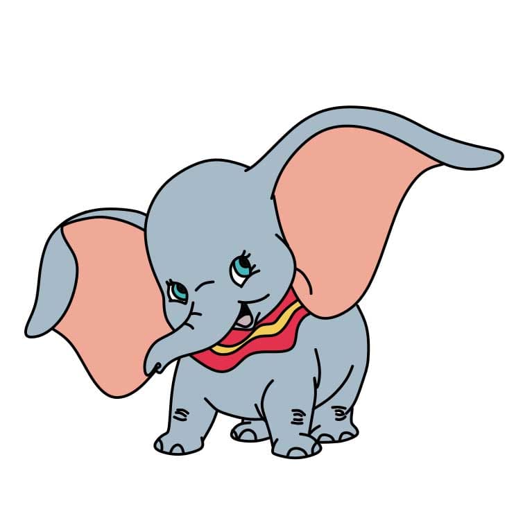 Comment-dessiner-Dumbo-Etape-8-4