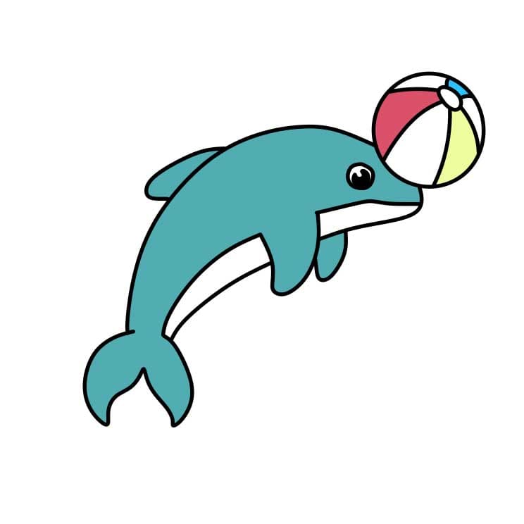 Comment-dessiner-un-dauphin-Etape-6-2