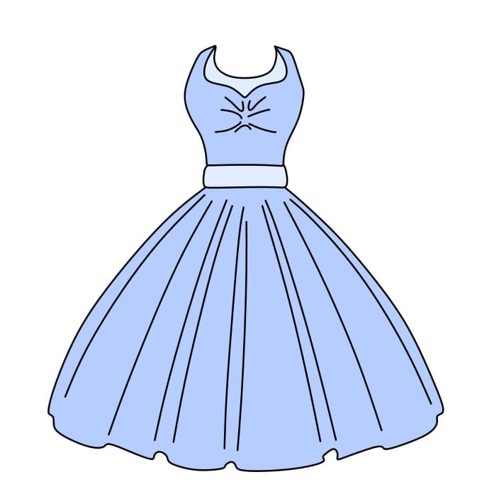 Comment-dessiner-une-robe-Etape-6-7