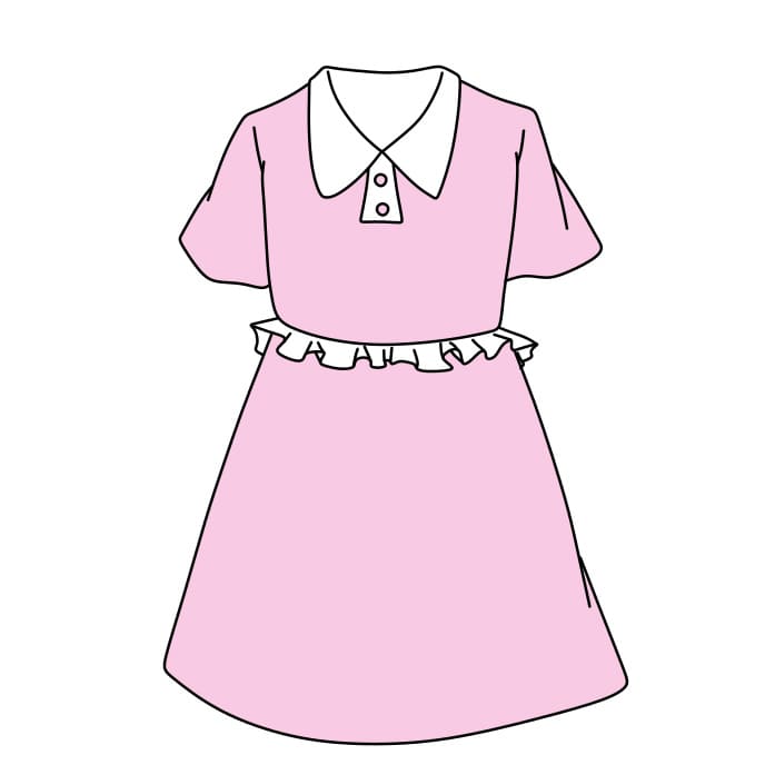 Comment-dessiner-une-robe-Etape-7