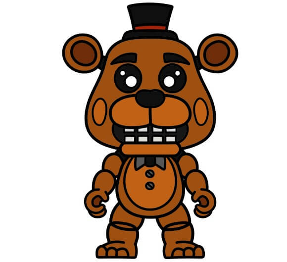 Dessin Freddy Fazbear