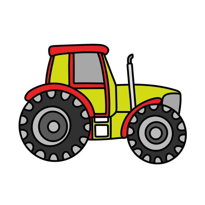 Dessin Tracteur