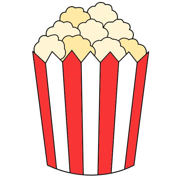 Dessin Popcorn