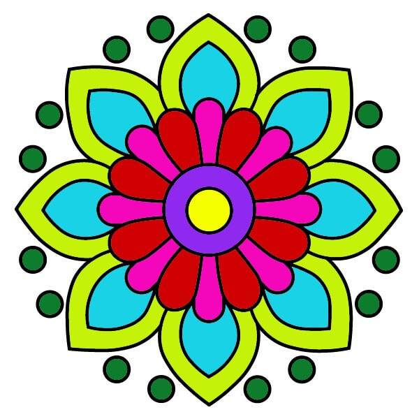 Dessin Mandala