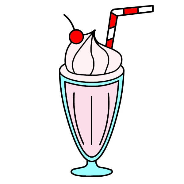 Dessin Milkshake