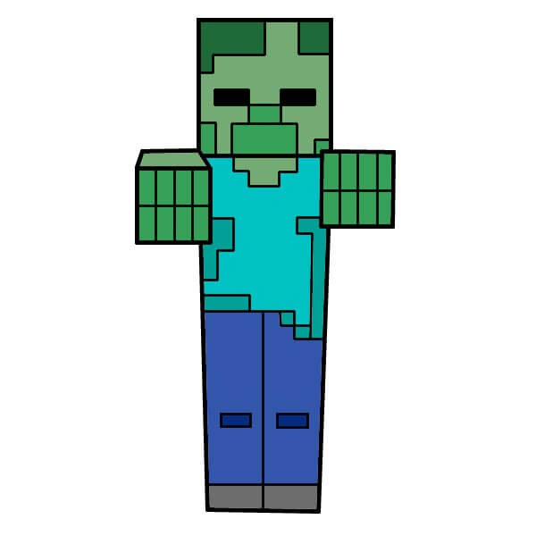 Minecraft Zombie 8