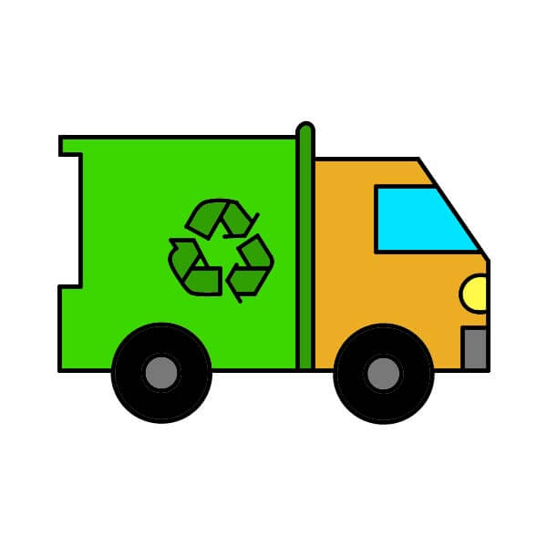 Camion poubelle 2-8