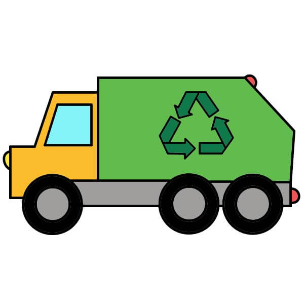 Camion poubelle 4-8