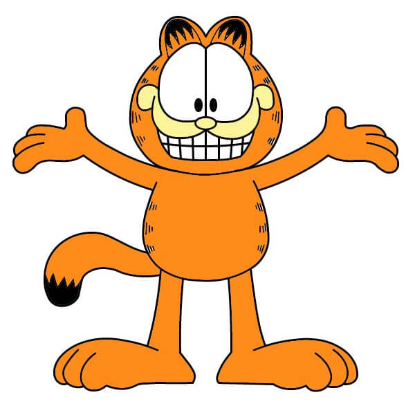 Dessin Garfield 