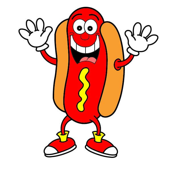 Dessin Hot Dog