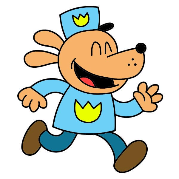 Dessin Dog Man