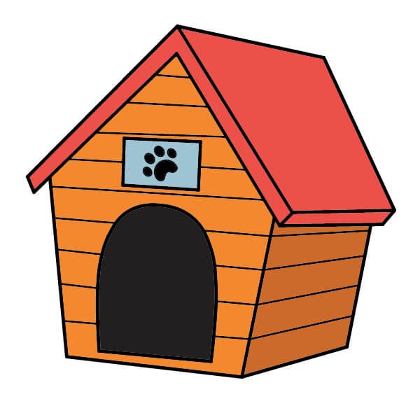 Niche pour chien 3-8